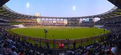 Panaromic view of the stadium after renovation.