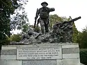 View of The Cameronians (Scottish Rifles) Memorial. Image courtesy Eliott Simpson/Geograph.
