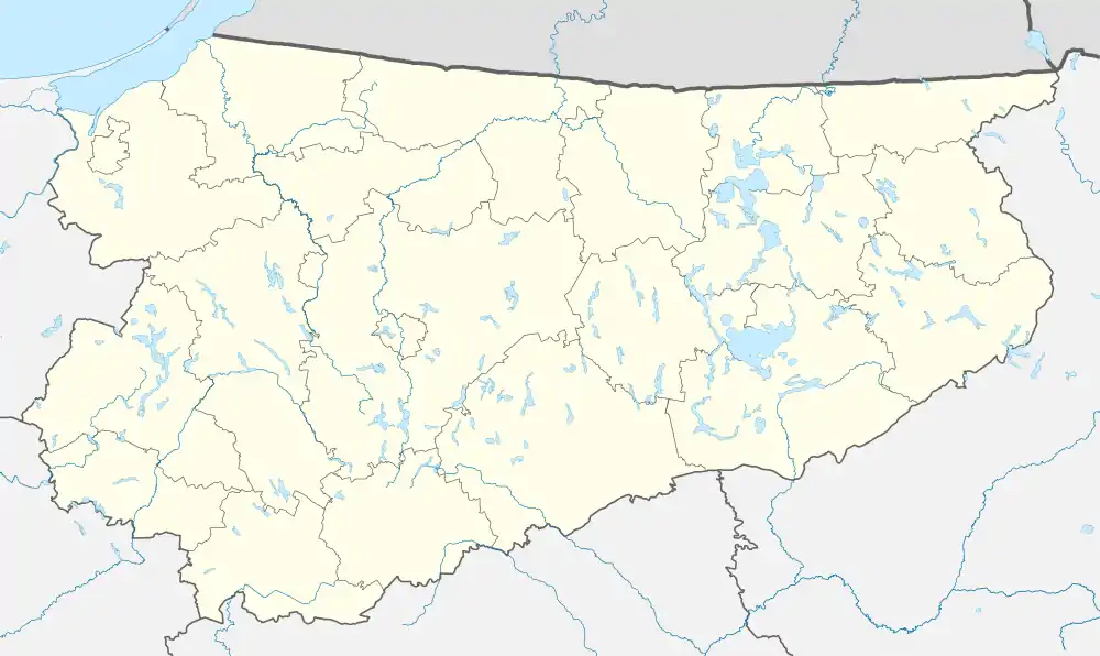 Reszel is located in Warmian-Masurian Voivodeship