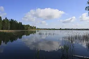 Lake Beloye ("White Lake"), northern Ryazan Oblast