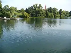Cekcyn and the Wielkie Cekcyńskie Lake
