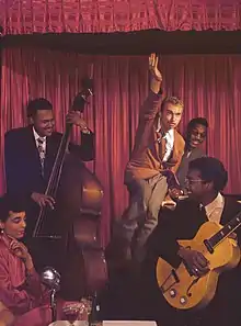 Gibson (middle) in New York, c. 1948