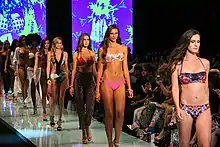 Image 10Swimwear presented during a final walk through at Miami Fashion Week (from Women's beachwear fashion)