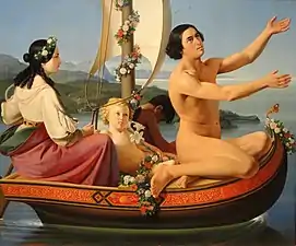 Ditlev Blunck, 1840–45, Youth, from the series The Four Ages of Man