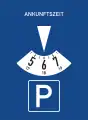 Parking disc