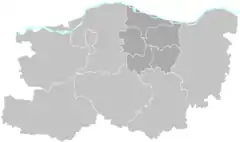 Longhaidonglu is located in Zhengzhou