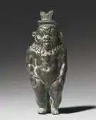 Statuette of Bes; 525 BC; bronze; overall: 8 × 3.5 × 2.2 cm; Cleveland Museum of Art (Cleveland, Ohio, USA)