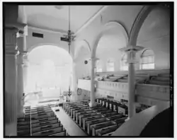 Interior from balcony (c. 1960).